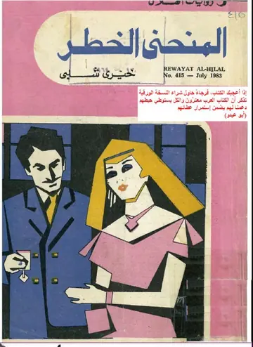 غلاف المنحني الخطر
