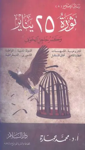 غلاف ثورة 25 يناير وكسر حاجز الخوف